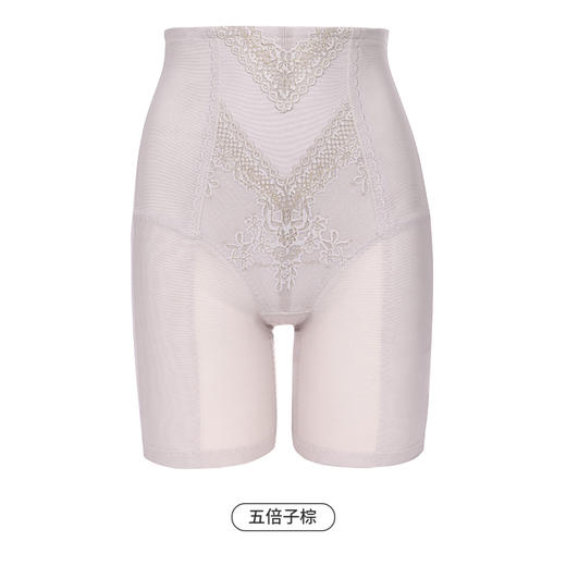都市丽人美体纤塑强塑束裤女蕾丝+网纱塑身无平角束裤LT44B7 商品图11