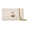 GUCCI 古驰 女士 Diana系列 竹节链条钱包 白色 658243 17Q0T 9022 商品缩略图0