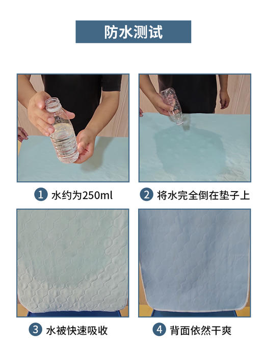 冲销量轮椅吸水垫隔尿垫轮椅垫老人卧床护垫卧床尿垫防漏垫可高温水洗垫 商品图2