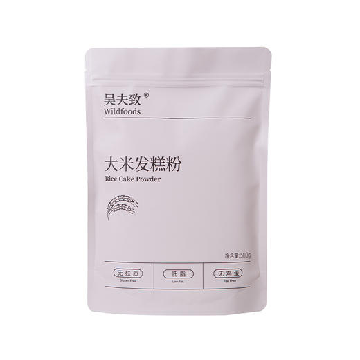 【吴夫致】大米发糕粉 500g/袋 商品图3