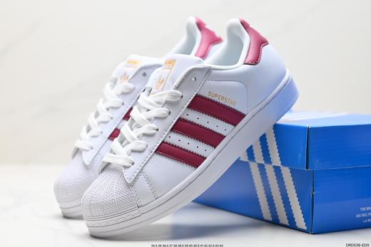 阿迪达斯Adidas Originals Superstar三叶草贝壳头经典低帮百搭休闲运动板鞋B27140男女鞋 商品图7