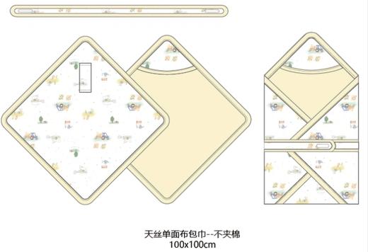 丽婴房-寝具类（春）H4包巾 商品图5