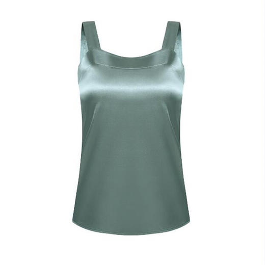 缎面吊带背心，夏季设计感小众外穿无袖上衣内搭显瘦打底衫KQL-402H3232 商品图4