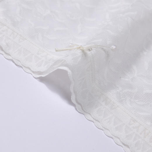 都市丽人基础系列蕾丝网布内裤女锦提花女士内裤中腰平角内裤LK45C6 商品图5