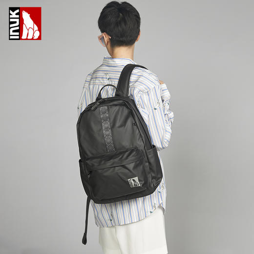 INUK小众新款双肩包电脑包大容量轻便旅行户外通勤背包书包 商品图1