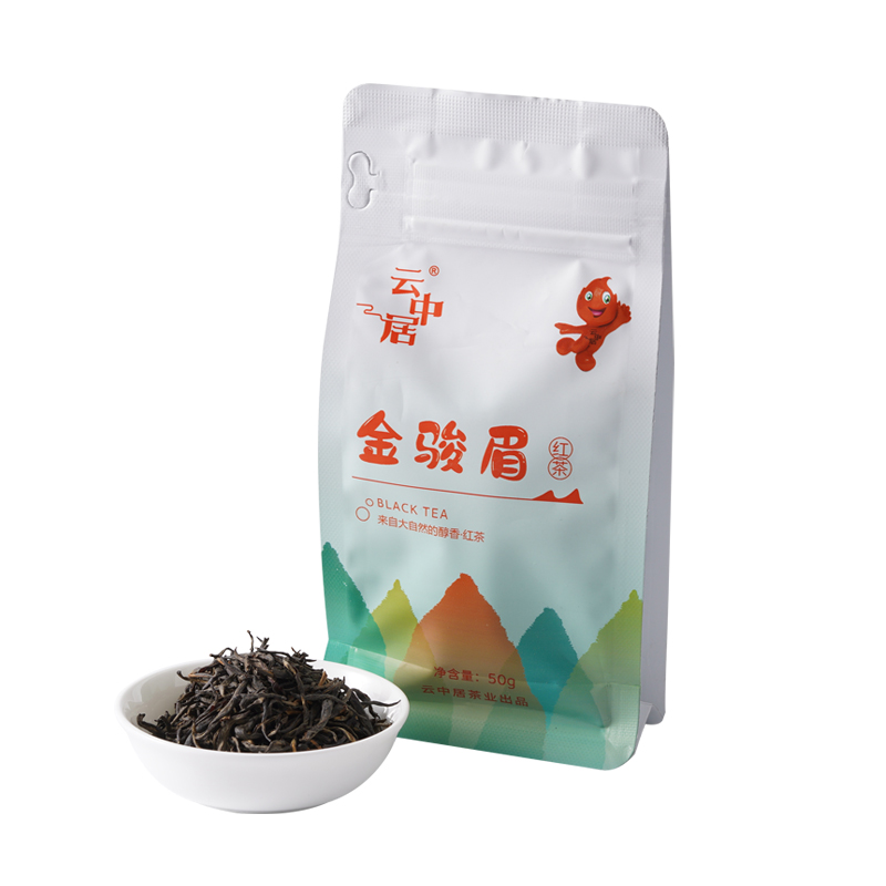 云中居素系列金骏眉一级袋装50g