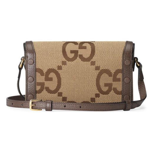 GUCCI 古驰 男女通用马衔扣1955系列超级双G迷你手袋 混色 699296 UKMBG 2572 商品图2