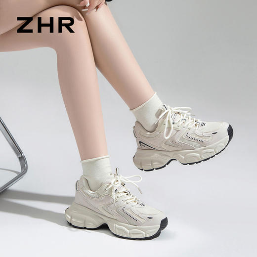 ZHR活力轻氧厚底老爹鞋BV63 商品图3