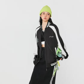 【YKYB黄子韬同款】YKYB潮流拼色棒球服中性2025夏新款高级感夹克外套