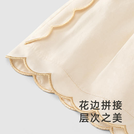 【商场同款】英氏儿童裤子夏季透气中裤女童纯棉休闲裤新款 商品图2