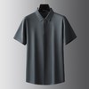 【高弹】【新款DK】大依优型大码短袖衬衫高弹加肥加大男装大号大码衬衣上衣男士绅士商务休闲半袖夏季 商品缩略图3
