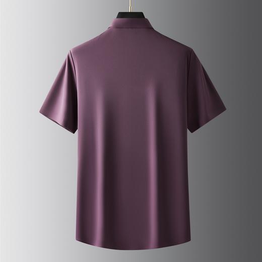 【高弹】【新款DK】大依优型大码短袖衬衫高弹加肥加大男装大号大码衬衣上衣男士绅士商务休闲半袖夏季 商品图4