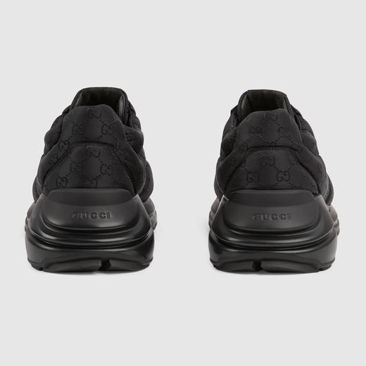 GUCCI 古驰 男士 Rhyton系列 GG休闲运动鞋 黑色 757862 UUY00 1000 商品图1