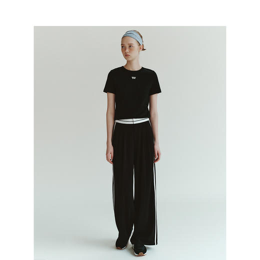 TeenieWeenie小熊撞色休闲裤女夏季女长裤TTTC246409I 商品图2