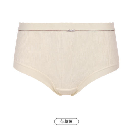 都市丽人健康系列舒肤棉内裤女人棉提花纯棉女士内裤中腰平角内裤LK45E2 商品图12