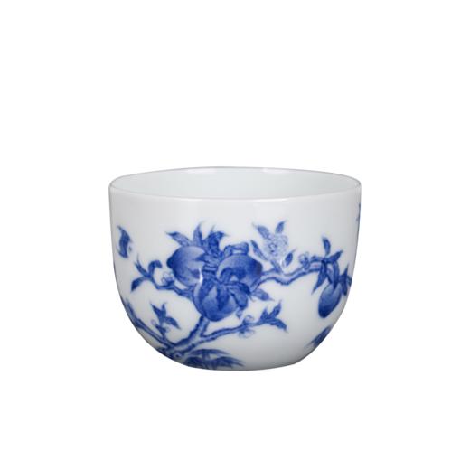 青花五福九桃大罗汉杯 商品图5