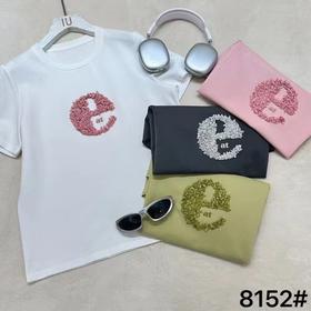 女圆脚圆领短袖T8152