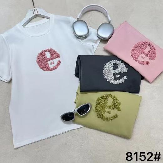 女圆脚圆领短袖T8152 商品图0
