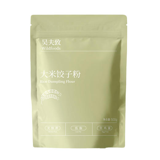 【吴夫致】大米饺子粉 500g/袋 商品图4