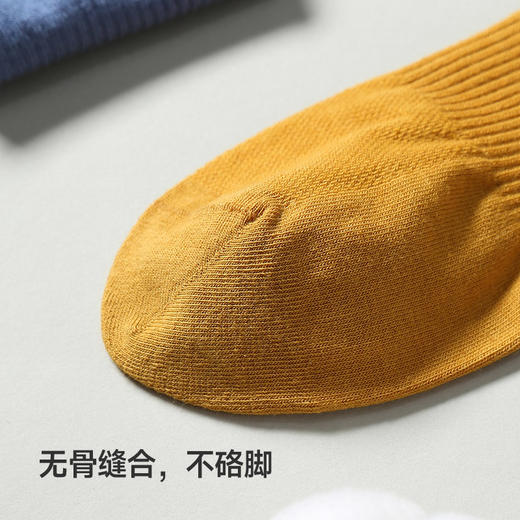 男士素色船袜（3双装） 商品图4