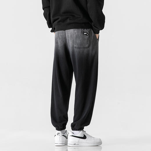 【新款DYF】大依优型大码束脚运动休闲裤加肥加大男装舒适胖子肥佬百搭工装裤运动裤长裤 商品图3