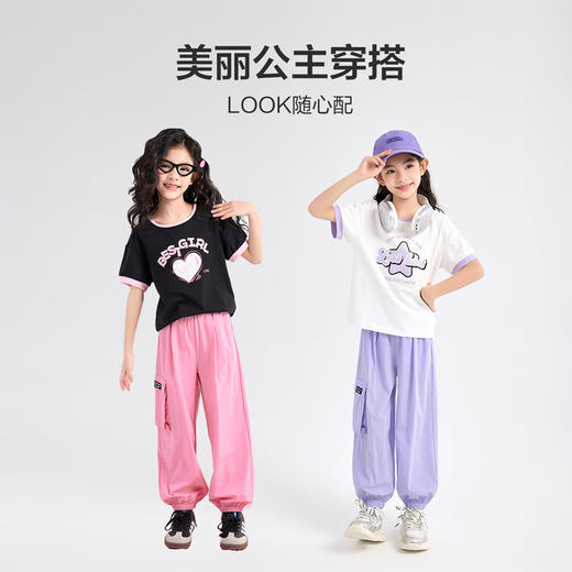 笛莎Deesha 童装女童套装2024夏季套装 商品图2