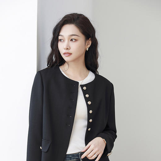 火桐hooton 法式圆领小香西装288388 商品图3