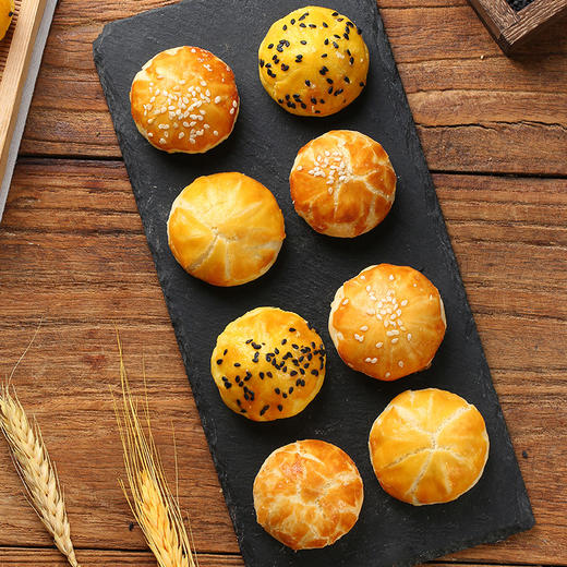 【手工制作！酥皮点心糕栗饼】不单独添加蔗糖，入口即化，超好吃！酥皮点心糕栗饼板栗传统老式酥饼糕点零食营养早餐 商品图2