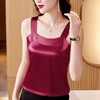 缎面吊带背心，夏季设计感小众外穿无袖上衣内搭显瘦打底衫KQL-402H3232 商品缩略图2