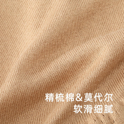 【商场同款】英氏童装针织衫女宝短袖毛衣莫代尔春夏新款 商品图2