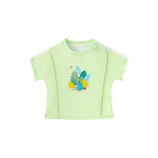 [商场同款]英氏童装儿童T恤夏季透气男宝短袖上衣凉感新款 商品图4