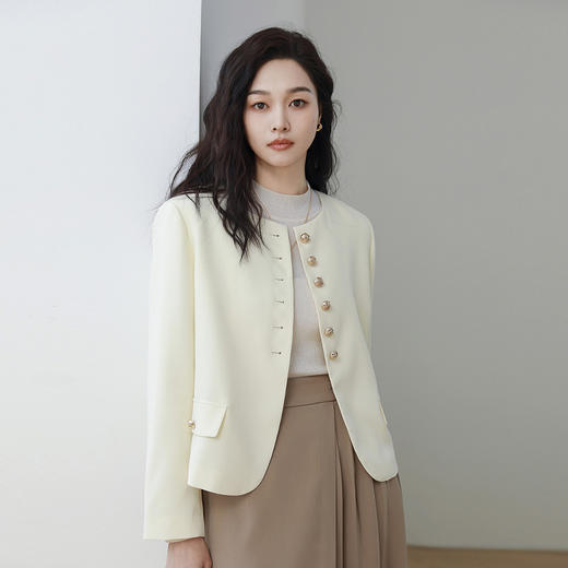 火桐hooton 法式圆领小香西装288388 商品图6