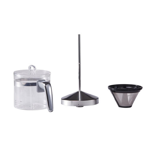 美善品煮泡咖啡机器具TM5/TM6通用小美配件滴漏式煮过滤杯玻璃壶 商品图4