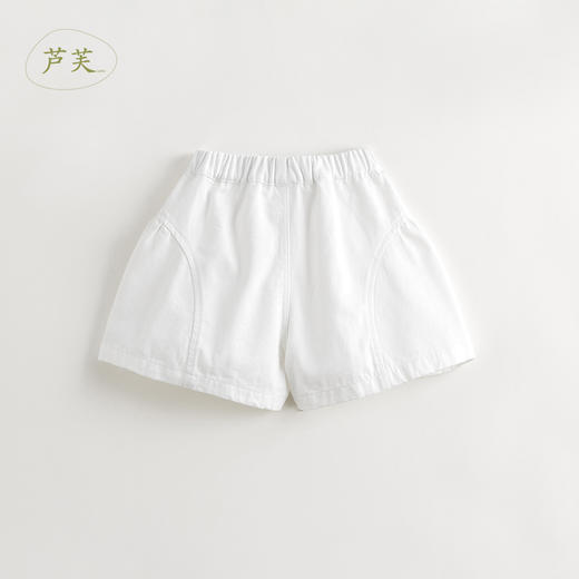 【马克珍妮 芦芙】女童宽松A版软牛仔短裤儿童裤子夏装新款240576 商品图2