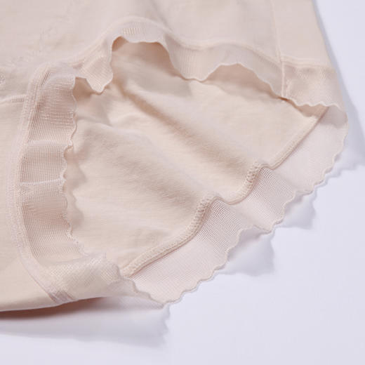 都市丽人基础系列舒肤棉内裤女100S棉纯棉女士内裤中腰平角内裤LK45G5 商品图6