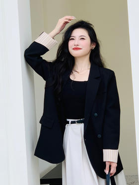 【百图lulu定制】【法式背心】遮副乳  高弹自带胸垫   领口防滑条  U领吊带背心