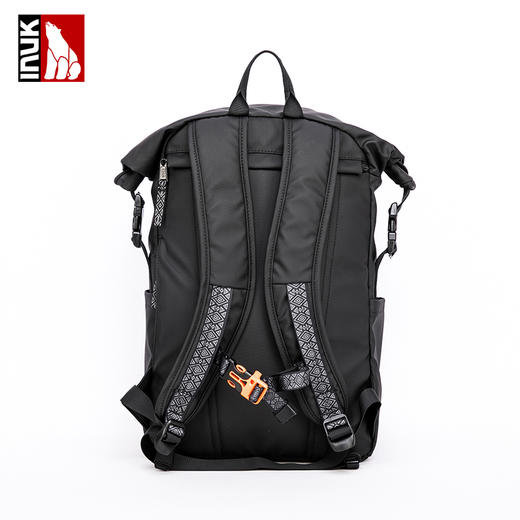 INUK小众双肩包大容量户外休闲旅行通勤防水防盗轻便背包 商品图5