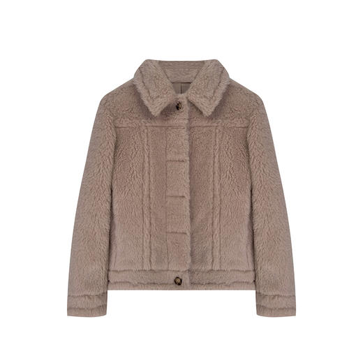 N°28 气质短款泰迪大衣保暖舒适毛呢外套 8352D835 商品图4