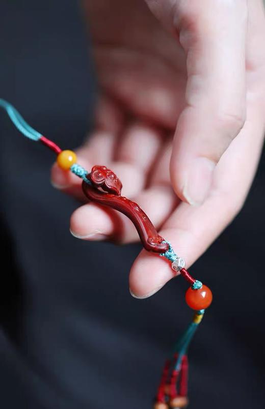 紫檀【如意】挂件 商品图2