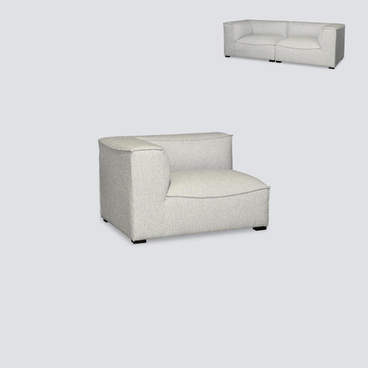 NS家居nsfurniture软包布艺转角组合沙发NSSF-5430 商品图1