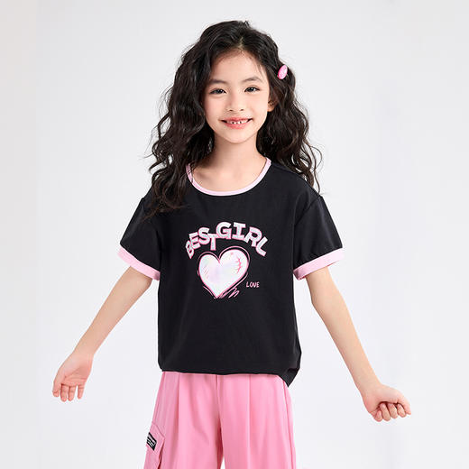 笛莎Deesha 童装女童套装2024夏季套装 商品图4