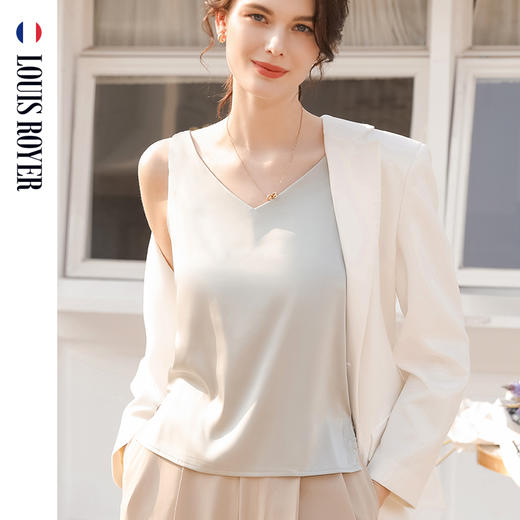 【吊带界天花板！】法国 利蜂/LOUIS ROYER “丝滑云朵”珠光吊带 商品图3