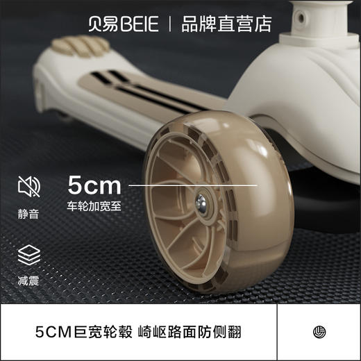 【限量秒杀】贝易皇室六合一儿童滑板车1到3岁四合一宝宝女遛娃神器小孩婴儿车 商品图4