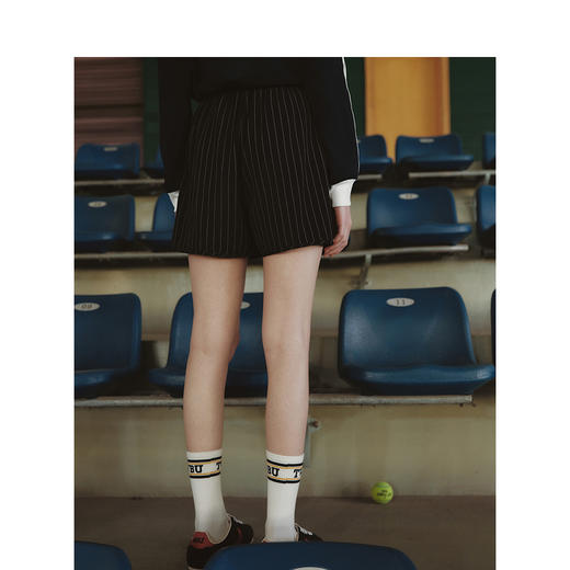 TeenieWeenie小熊卡通条纹短裤女夏季女休闲裤TTTH246413N 商品图4