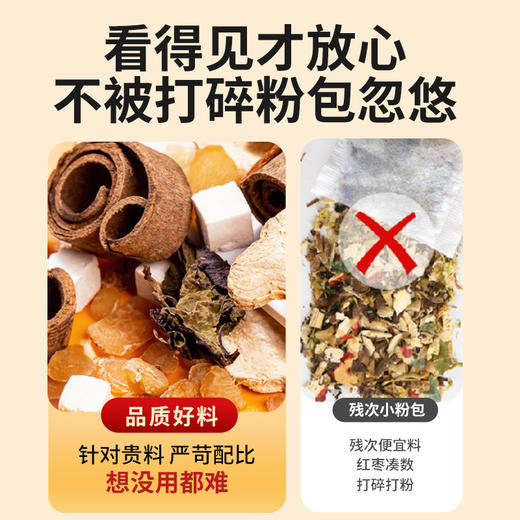 半夏厚朴汤 倪师推荐咳嗽异物感喉咙紧咳不出咽痰湿薏仁茶 商品图1