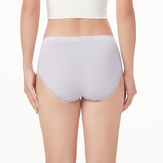 都市丽人健康一体美臀一体无缝内裤女无缝面料女士内裤中腰平角内裤LK45F2 商品图3