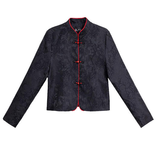 春款短外套新中式盘扣外套立领短外套HR- LT9010 商品图4