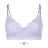 都市丽人自然舒适内衣女蕾丝文胸B杯适穿3/4杯超薄款速干软钢圈三排扣LB43C1 商品缩略图11