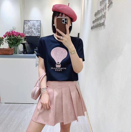 女特绣热气球圆领T6015 商品图0