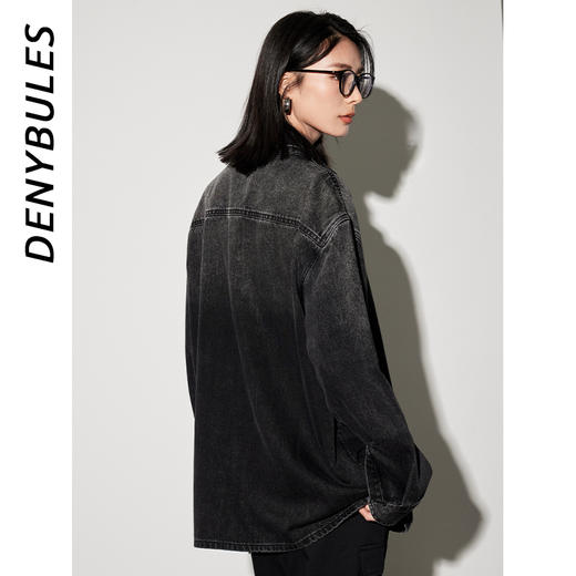 DENYBULES 天丝棉宽松休闲衬衫DB6169 商品图1